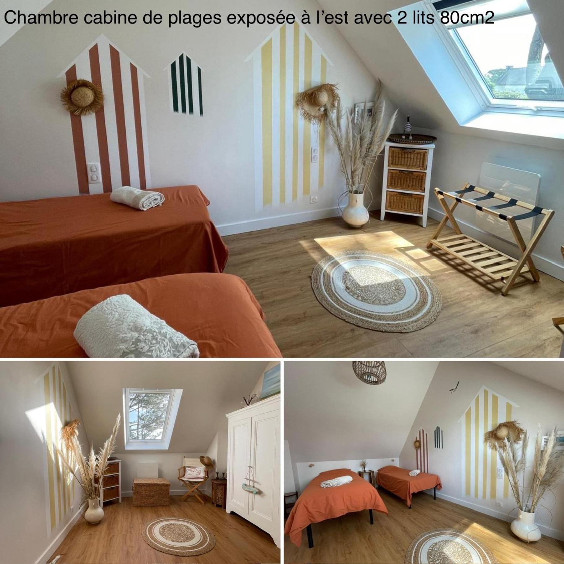 Ty Glazu Doelan Espace 60M2, Port& Criques A Pied, 2 Chambres Privees Au 1Er Etage, Sdb, Wc Separe Clohars-Carnoët Dış mekan fotoğraf